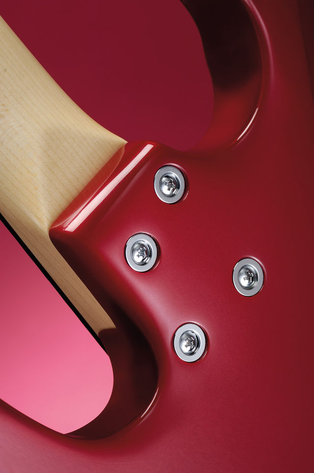 A comfortable update on an old-school bolt-on neck join